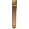 Ekena Millwork Thorton Arts & Crafts Rough Sawn Bracket, Western Red Cedar, 6"W x 34"D x 42"H BKT06X34X42THR03RWR - alternate 3